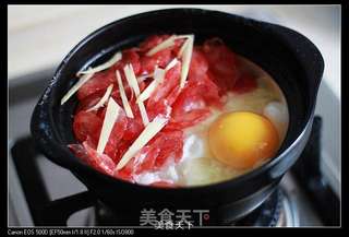 广式腊味煲仔饭的做法步骤:8