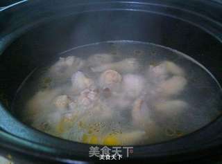 时蔬鸡骨汤的做法步骤:4