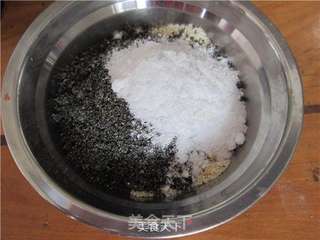 花生芝麻汤圆的做法步骤:3