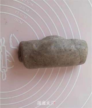 黑芝麻土司的做法步骤:7