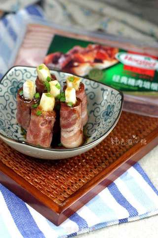 培根卷米条(荷美尔定制菜谱)的做法步骤:6
