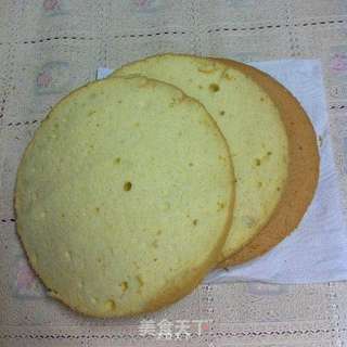 奶油蛋糕的做法步骤:2