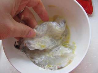 丘比系列产品试用报告----桃花朵朵之沙拉虾排的做法步骤:5