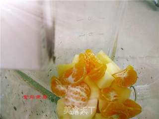橘子苹果奶的做法步骤:4