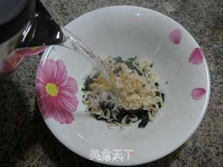 虾皮菜芯干汤的做法步骤：6