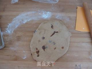 红糖桂圆全麦面包的做法步骤:9