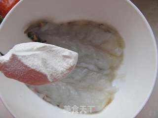丘比系列产品试用报告----桃花朵朵之沙拉虾排的做法步骤:4