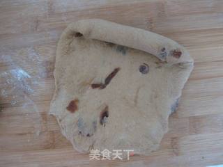 红糖桂圆全麦面包的做法步骤:10