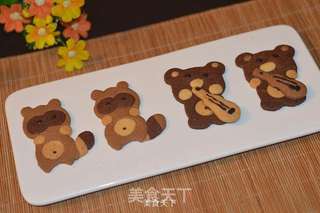 卡通动物小饼干的做法步骤:16