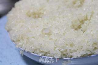 【绿豆薏仁酒酿】:巧用面包机做酒酿的做法步骤:6