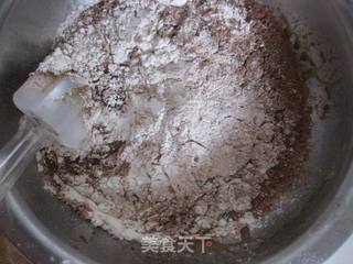 可可香蕉马芬的做法步骤:6