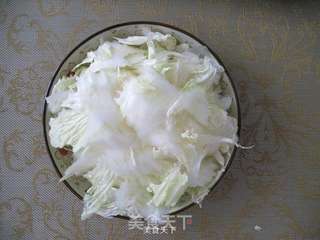 醋溜白菜的做法步骤:2