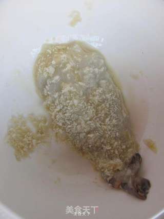 丘比系列产品试用报告----桃花朵朵之沙拉虾排的做法步骤:6