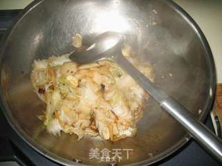 醋溜白菜的做法步骤:7