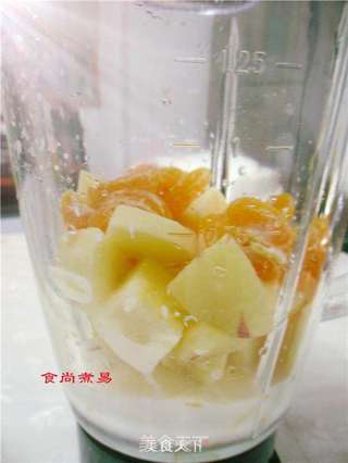 橘子苹果奶的做法步骤:5