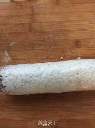 【丘比系列产品试用报告】三文鱼反转寿司的做法步骤:8