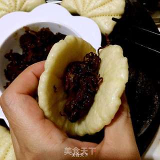 荷叶饼的做法步骤:13