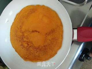 红萝卜甜饼的做法步骤:7