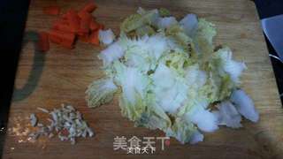 娃娃菜炒木耳的做法步骤：2