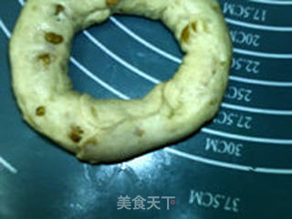 核桃面包圈的做法步骤:17