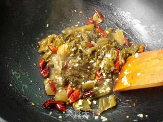 香辣酸菜肉片的做法步骤:6