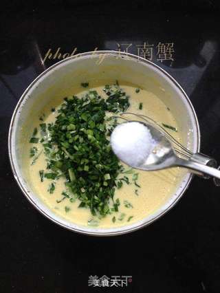韭菜薄饼的做法步骤:5