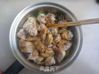 莴笋烧鸡腿的做法步骤:5