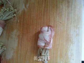 【荷美尔】培根金针菇卷的做法步骤:4