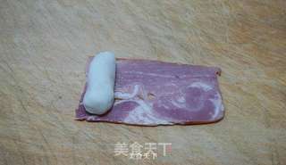 玉带培根山药卷的做法步骤:6
