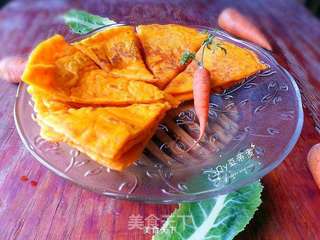 红萝卜甜饼的做法步骤:8