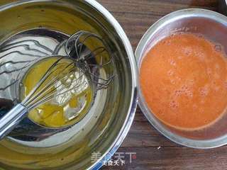 红萝卜甜饼的做法步骤:3