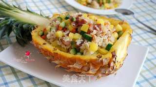 【培根“美”味“大”不同】—培根菠萝炒饭的做法步骤:11