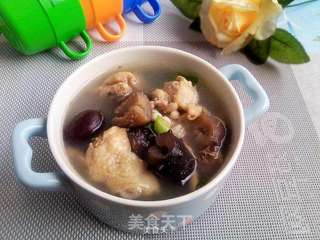 海参炖鸡腿的做法步骤:9