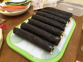 紫菜包饭的做法步骤:6