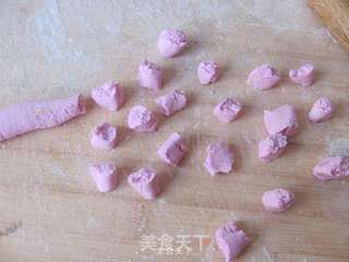 健康彩色水果小圆子的做法步骤:7
