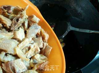 炒腊鸡的做法步骤:5