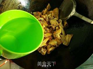 炒腊鸡的做法步骤:8