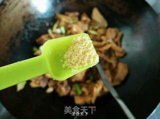 炒腊鸡的做法步骤:10