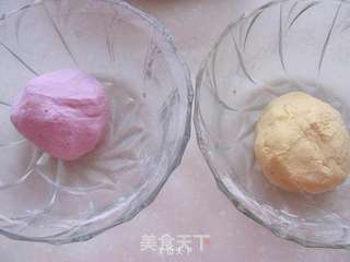 健康彩色水果小圆子的做法步骤:6