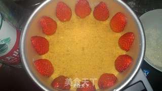 樱花慕斯蛋糕(不用烤箱超详细22步)的做法步骤:13