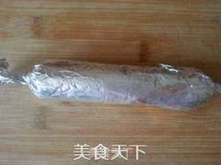 叉烧鸡腿卷的做法步骤:8