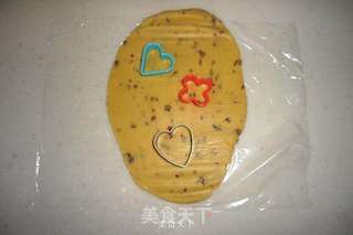 玫瑰酱饼干的做法步骤:6