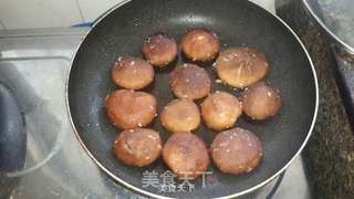 香菇塞肉的做法步骤:12