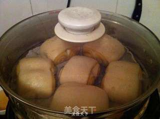 枸杞馒头卷的做法步骤:11