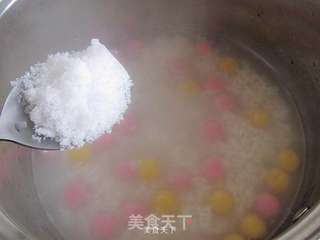 健康彩色水果小圆子的做法步骤:13
