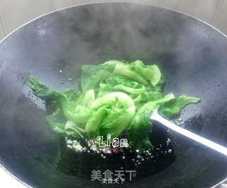 蒜蓉生菜的做法步骤:4