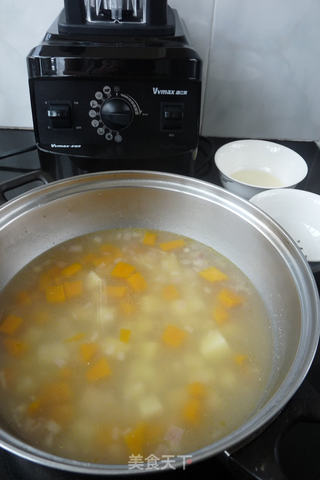 土豆南瓜浓汤的做法步骤:4