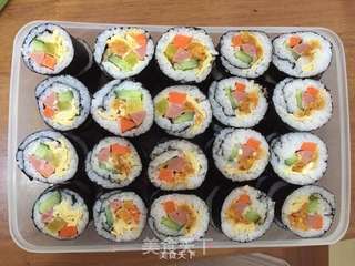 紫菜包饭的做法步骤:8