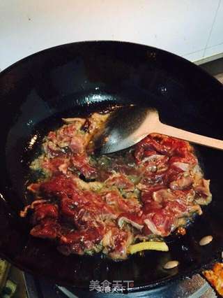 爆炒牛肉的做法步骤:6