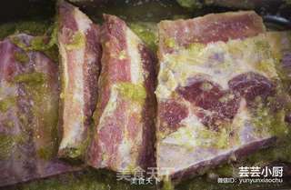 【芸芸小厨】烤排骨——烧烤的做法步骤:2